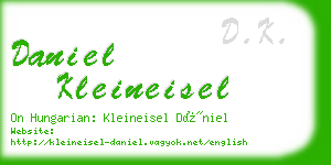 daniel kleineisel business card